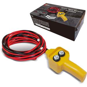 RUGCEL WINCH Winch Hand Control Assembly (Yellow) - 12V Electric Winch Replacement Part for 1500lbs-5000lbs Rated Pulling Winches