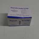 U-100 1ml 31 Gauge 5/16" Syringe, Individually Packed, Pack of 100