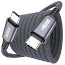FEMORO 15ft USB C Cable Extra Long 5Gbps High Speed Data Transfer 60W Fast Charging, USB 3.1 Type C Cord 15-Foot for PS5 Xbox Switch Quest iPhone 17/16/15 Android Phone iPad Laptop