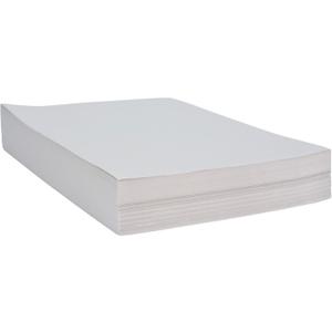 Sax School Smart - 85250 Newsprint Drawing Paper, 30 lb, 8-1/2 x 11 Inches, 500 Sheets, White
