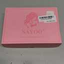 NAYOO Ombre Blonde Wig with Bangs, 14 Inch Bob Wig with Bangs for Women, Shoulder Length Short Wig, Glueless Short Wig