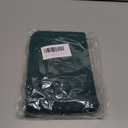 Fall Thanksgiving Rustic Cloth Napkins 16.5x16.5 Inches Handmade Cotton Linen Napkins with Fringe Boho Washable Dinner Napkins in Bulk for Wedding Party Table Decor Set of 10 Emerald Green