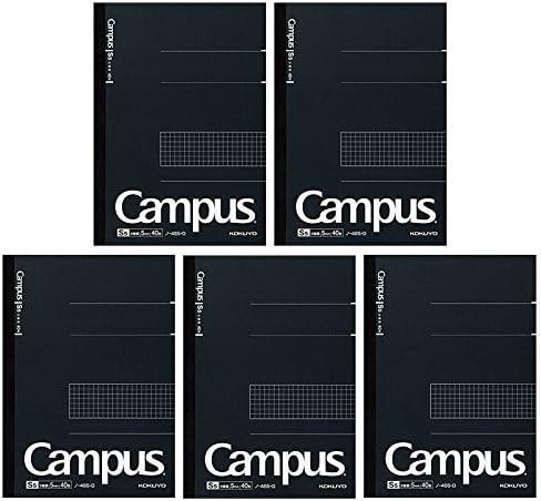 KOKUYO Campus Notebook, Business Type (B5, 5mm Grid 5-PACK)