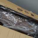 JONATHAN Y Kara 26.5" Modern Coastal Woven Rattan Table Lamp, Dark Brown