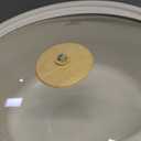 GreenLife 8QT Slow Cooker, Non-Toxic PFAS-Free Ceramic Nonstick Removable Interior Bowl, Programmable, Family Friendly, Keep Warm, Stovetop & Oven Safe, Dishwasher Safe Crock, Timer, Glass Lid, Cream