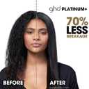 ghd Platinum+ Styler 1" Flat Iron Hair Straightener, Professional Ceramic Hair Styling Tool for Stronger Hair, More Shine, & More Color Protection