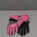 Kids Winter Gloves-3M Thinsulate Snow Waterproof Ski Cold Weather Insulated Outdoor Snowboard Gloves for Boys Girls Youth (Medium(Fits:9~12years old), Pink)