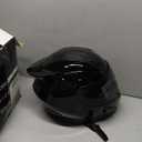 1Storm Motorcycle Bike Full Face Helmet Mechanic Skull: HJDJ11 (Large, Glossy Black (Smoke Shield))