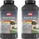 Ortho Snake B Gon1 Repellent Granules, Snake Repellent for Yard - No-Stink Formula, Covers Up to 1,440 sq. ft., 2 lbs. (2-pack)