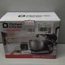 Stand Mixer, Kitchen in the box 3.2Qt Small Electric Food Mixer,6 Speeds Portable Lightweight Kitchen Mixer for Daily Use with Egg Whisk,Dough Hook,Flat Beater (Red)