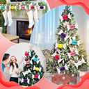 12 Pcs 3D Easter Honeycomb Paper Candy Tree Ornaments Hanging 10 in Pastel Honeycomb Candy Ornaments Decorations for Home Easter Tree Party Indoor Holiday Decor