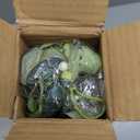 22" Eucalyptus Wreaths for Front Door 2 PCS Greenery Teardrop Swag Spring Summer Wreath with Eucalyptus Olives Leaves Mixed Berry for Farmhouse Home Porch Wall Window Festival Wedding Decor