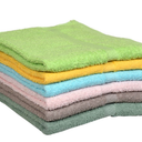 Small and Lightweight Cotton Towels Assorted Pastel Mix 24 x 40 inches Towels (6) Perfect Size for Hair Drying and Small Children