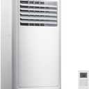 Portable Air Conditioners, 6000 BTU, 3 in 1 Portable AC Unit with Window Kits, Fan & Dehumidifier Modes, Cools up to 350 Sq.Ft, LED Display, 24H Timer for Living Room, Bedroom