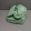 CUBETASTIC Nail Polish Organizer, Cute Nail Tech Organizers And Storage Bag Holds 45 Bottles & UV Nail Lamp, Compact Double-Layer Travel Nail Supplies Case for Nail Kit (Triangle Green, 27 Slots)