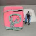 Dog Grooming Hammock, Small Dog Hammock for Nail Trim, Hanging Harness for Claw Care,Grooming Sling Holder Hanger with Thick Fabric Neck Support Wide Strap Restraint (Small 14-30LB/Pink)