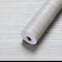 osayhome Grasscloth Peel and Stick Wallpaper - Gray Textured Fabric Linen Thick Vinyl Contact Paper for Walls - Self Adhesive - 24in x 393in