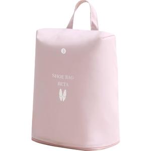 tianzong Shoe Bags for Travel, Water-resistant Shoe Storage Organizer with Zipper for Men and Women (Pink, T400-Beta) (07 Pink, 1 Pack)