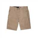 Volcom Frickin Chino Shorts (Big Little Boys Sizes) (23, Charcoal Heather 1), Khaki 1