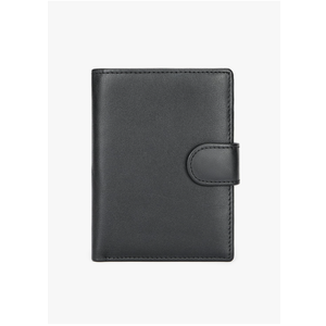 Vintage Wallet Men 13 Card Holder With Coin Pocket Slim Wallet Bifold Wallet Men With RFID Blocking Genuine Leather Black