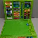 homicozy Art Supplies for Kids Ages 4-12,Dinosaur Drawing Sets Art Case,Coloring Kits with Double Sided Trifold Easel,Crayon,Colored Pencil,Marker,Coloring Book,Drawing Stuffs Gifts for Boys Age 4-6-8