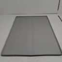 TigeJoy Waterproof Under Sink Mat 34" x 22", Shelf Liner Protector in Kitchen and Bathroom, Silicone Cabinet Liners for Organizers and Storage, Fit as Drawer Mats or Drip Tray (Light Gray)
