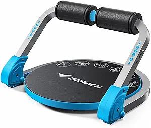 MERACH Ab Machine for Stomach Workout, Ab Crunch Machine with 3 Adjustable Resistance and Automatic Rebound, Sit Up Machine with 330 LBS Weight Capacity, Ab Workout Equipment for Home Exercise 
