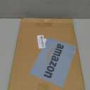 Uxcell Plastic Serving Tray with Golden Handle, 12 x 8.6 Modern Rectangular Decorative Tray Acrylic Reusable Tea Platter for Countertop Bathroom Kitchen Home Restaurant, Clear Green