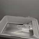 AIPERRO Stainless Steel Litter Box Extra Large for Big Cats and Multi-Cats | Jumbo Extra Large Metal Cat Box with High Sided Lid, Anti-Urine Leakage, Non-Stick,Include Litter Scoop