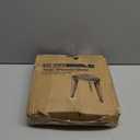 Teak Shower Stool, Teak Shower Bench, 12'' Spa Shower Foot Rest for Shaving Legs, Waterproof Wood Chair for Inside Shower, Organizer Wooden Stool, Corner Seat for Bathroom Livingroom