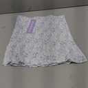 Florence Garden Party Smocked Mini Skirt  (Small)
