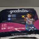 Goodnites Girls' Nighttime Underwear (Size S/M, 33 Count)