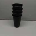 Bed Risers 8 Inch Heavy Duty, Round Furniture Risers for Bed Desk Table Sofa CouchBed Lifts Risers, Support up to 6000 Lbs(4 Pack Black)