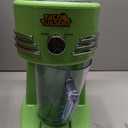 Nostalgia Taco Tuesday Frozen Drink Maker and Margarita Machine for Home - 40-Ounce Slushy Maker with Stainless Steel Flow Spout - Easy to Clean and Double Insulated - Lime Green