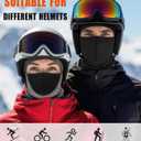 Labeol Winter Balaclava Ski Mask with Breathable Mesh Mask, Warm Face Cover for Men Women Cold Weather Skiing Cycling (Gray)