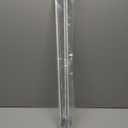 Amazing Drapery Hardware Adjustable Double Curtain Rod with 2.5 and 3.5 Inch Projection - 28-48 Inches, White Finish, Includes Mounting Hardware - 2 Pack