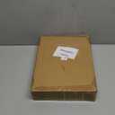 Bamjoy Bamboo 5 Tier Desktop Organizer, Paper Organizer Mail Sorter, File Holder Letter Document Storage with Adjustable Shelves for School Home Office, Natural