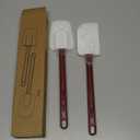 14 INCH Silicone Spatulas Heat Resistant Heavy Duty Rubber Spatulas Commercial Spatulas Set for Kitchen Use Silicone Cooking Utensils, Sets of 2