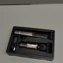 Body Hair Trimmer for Men - 2 in 1 Dual-Head Electric Shaver & Groomer, Ball Shaver with 30° Rotating Blade Adjustable Comb Mens Electric Razor IPX6 Wet & Dry for Face Groin Pubic Hair Trimmer Black