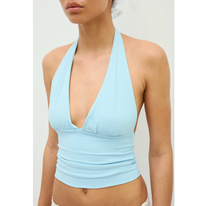 Verdusa Women's Cheetah Print Sequin Top Y2K Tie Back Corset Halter Going Out Crop Tops, Small