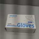 ZMDREAM Nitrile Gloves 4-mil Thick 200 & 2000 Counts Latex-Free, Powder-Free, Textured Grip 4 Sizes for Exam, Food Service (Large)