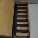 Home Gym Accessories Organization Storage Rack Equipment For Home 8 Hook Wall Hanger Display Gear Barbells Resistance Bands Jump Ropes Lifting Belt Hanger Accessories Hardware Included (Basic)