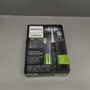 Philips Sonicare ProtectiveClean 5300 Rechargeable Electric Toothbrush, with Pressure Sensor, 3 Cleaning Modes, SmarTimer and QuadPacer, with 2 Bonus Brush Heads, Travel Case, Black, Model HX6423/34