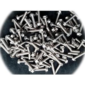 (Qty 10pcs) M10-1.5 x 50 / M10x50 Hex Flange Bolts DIN 6921 10mm x 50mm Stainless Steel Multi-Purpose Comprehensive Hardware Fastener Assortment Kit Cit02605Riv