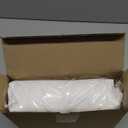 Aimosen 10x10 FT White Backdrop Background for Photography, Large Pure Photo Backdrop Curtain Drapes, High Density Screen Backdrops for Party Portrait Photoshoots Booth Video Studio