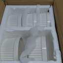 MALACASA Ramekins 12 oz Oven Safe, Porcelain Creme Brulee Ramekins Pudding Custard Cups Large Ceramic Souffle Dishes Ramakan Ramiken Ramicans Baking Bowls Set of 5, White, Series RAMEKIN-DISH