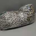 Martex Elegance 4-Piece Satin Sheets - Queen Size Luxury Hotel Quality Set - Leopard Print, Silky Soft & Smooth (Brown)