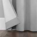 Sun Zero Cyrus Thermal 100% Blackout Grommet Curtain Panel Pair (40"W x 63"L (Pack of 2), Silver Gray)