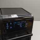 Chefman 12-Quart 5-in-1 Air Fryer Oven with Digital Timer, Touchscreen, and 12 Presets - Family Size Countertop Convection Oven, Dishwasher-Safe Parts, Black