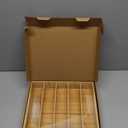 Bamboo Tea Organizer Drawer with Adjustable Dividers, Tea Bag Storage for Drawer, Countertop, Home, Office, Kitchen